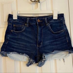 American Eagle Hi-Rise shorts. Size 12